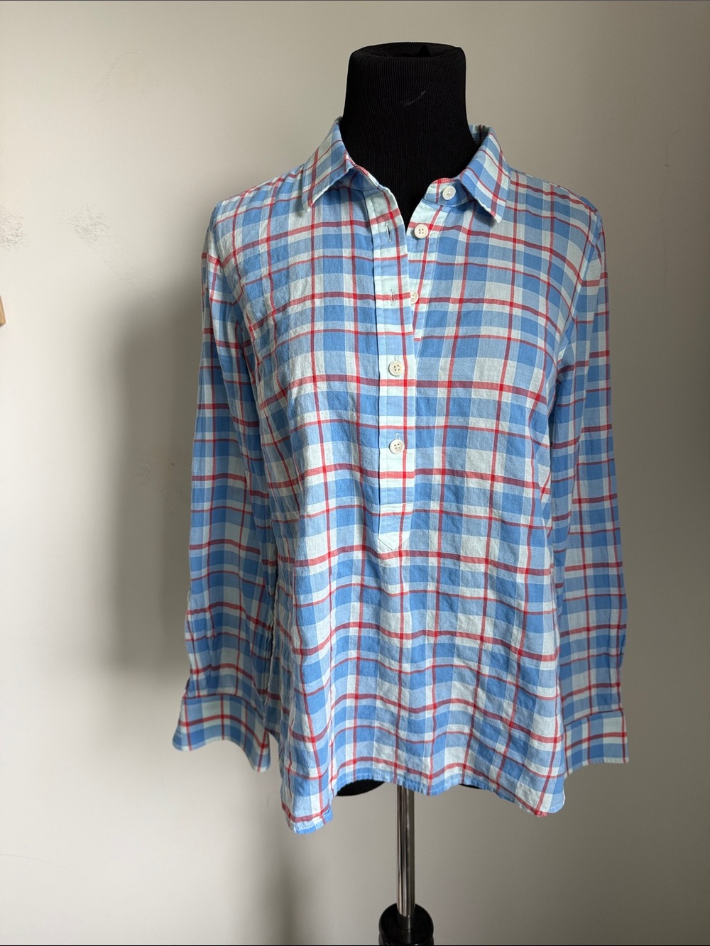 Vineyard Vines Tunic Plaid Lightweight Shirt